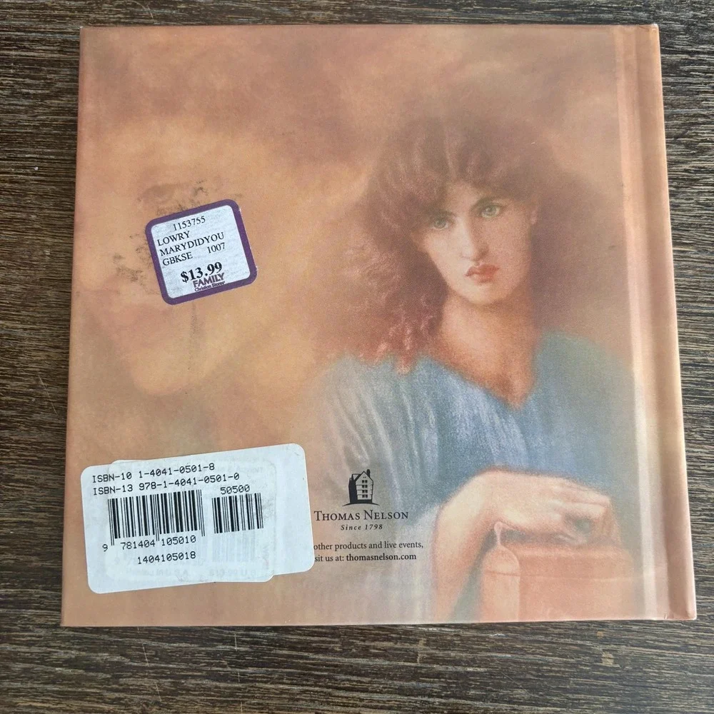 Mary Did You Know? Mark Lowry Thomas Nelson‎ Brown Christian Hardcover Book